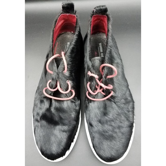 Harris Andrews Pony Chukka‎ Boot Black Lorain Calf Hair Sneakers Sole Size 13M main image 7